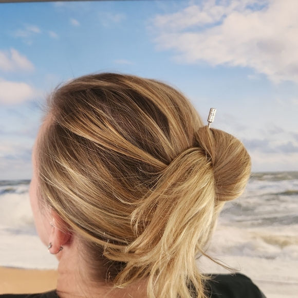 Whispervine Stainless Steel Hair Stick - Picture 5 of 5